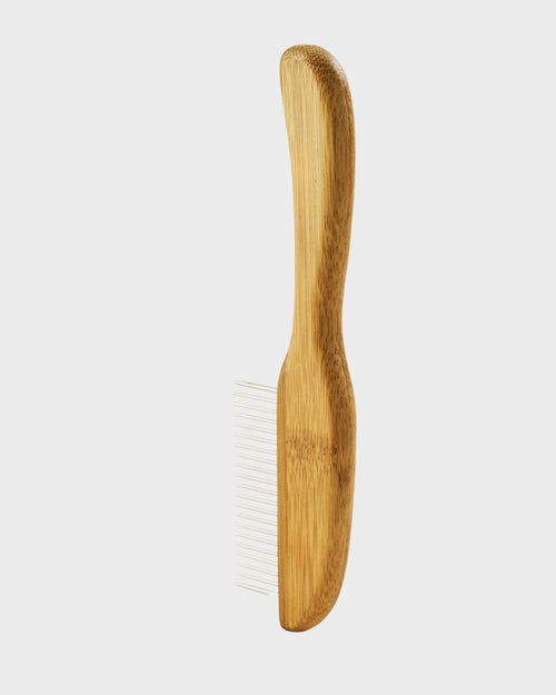 Back of the bamboo dog comb