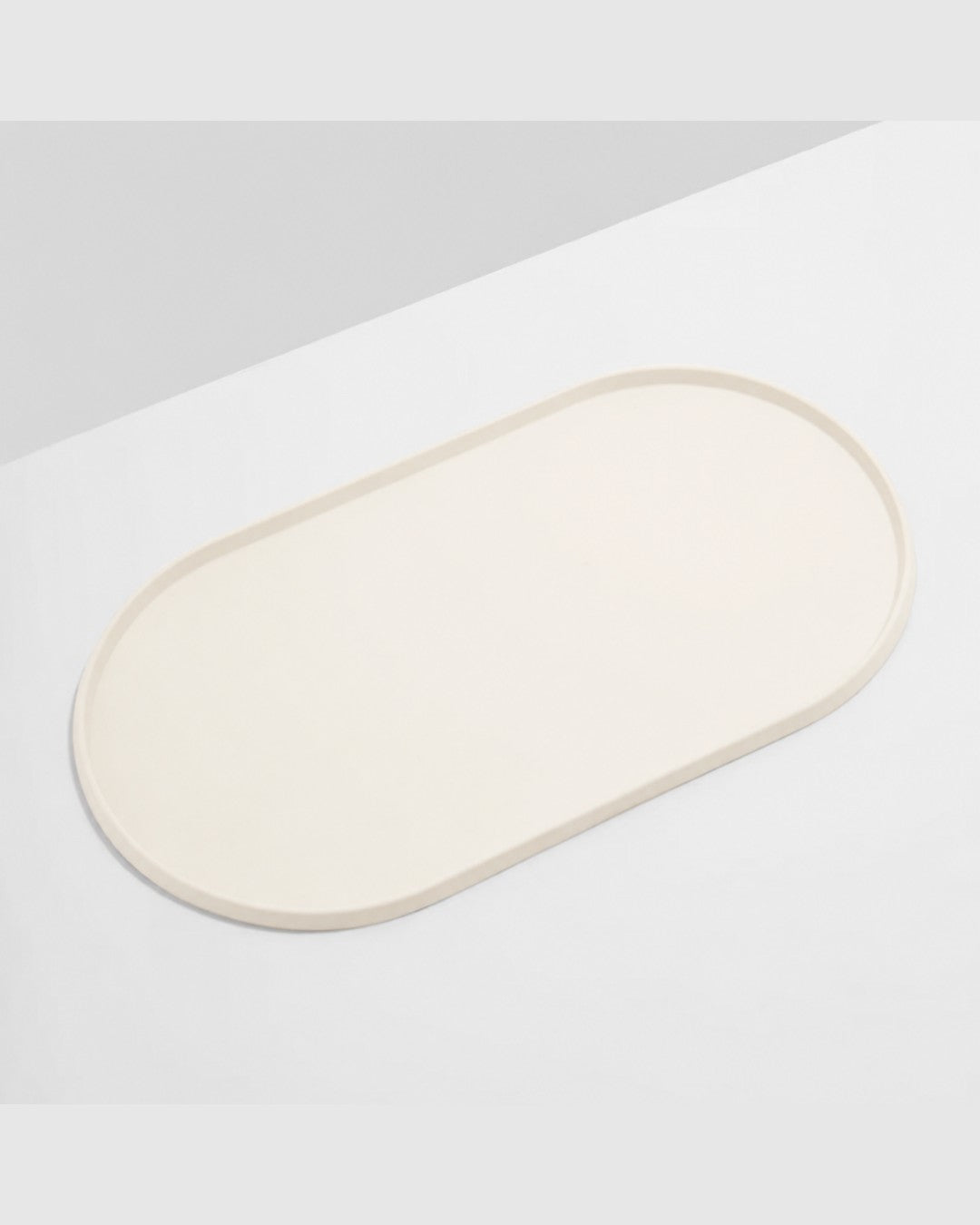 Vanilla cream silicone feeding mat