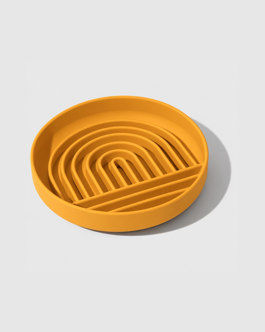 Honey silicone slow feeder bowl