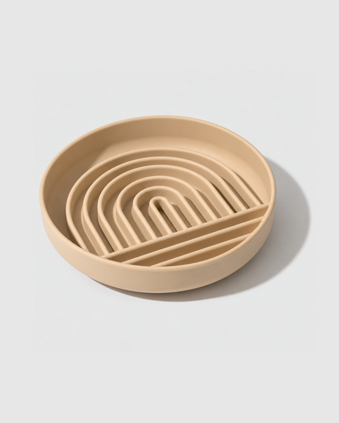 Sand silicone slow feeder bowl