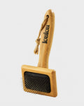 Small bamboo slicker brush